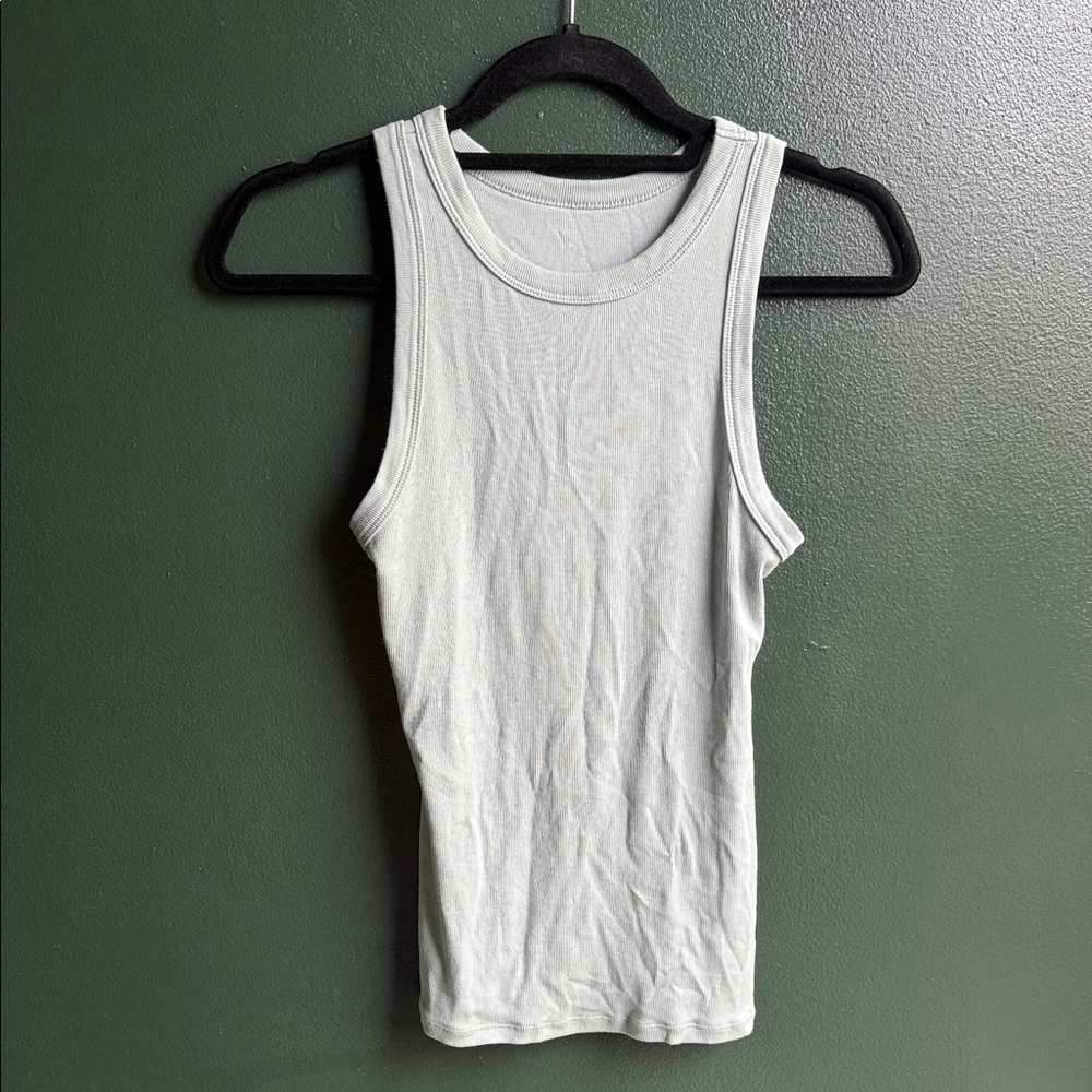 a new day Light Gray Tank Top